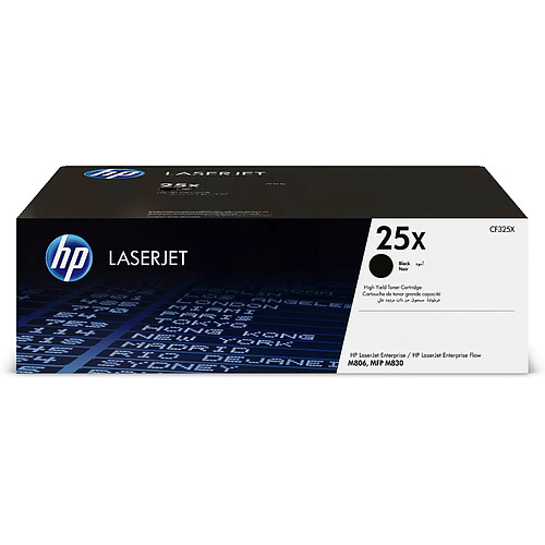 HP 25X High Yield Black Original LaserJet toner cartridge