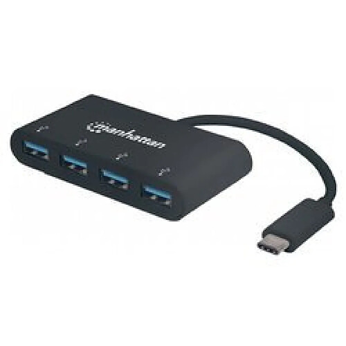 Hub USB Manhattan USB-C SuperSpeed 4 Porte IADAP USB31-HUB4