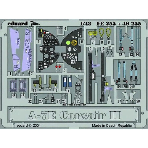 A-7E Corsair II - 1:48e - Eduard Accessories