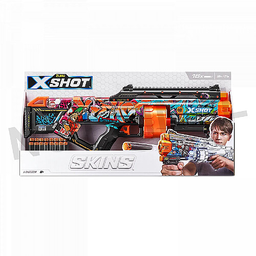 Zuru Xshot pistolet Skins last stand