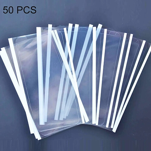 Wewoo Adhésif optiquement transparent de 50 PCS OCA pour iPhone XS