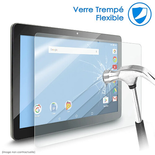 Karylax Protection en Verre Fléxible pour Tablette Pritom BT-K7 7 pouces