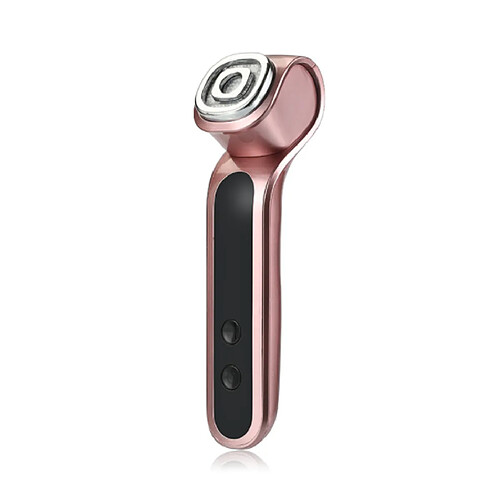 Chrono Introduction de l'appareil de beauté électronique RF Vibration Lifting Raffermissant Soins de la peau Peau multifonctionnelle Peau faciale Appareil de beauté RF Masseur facial(Or rose)