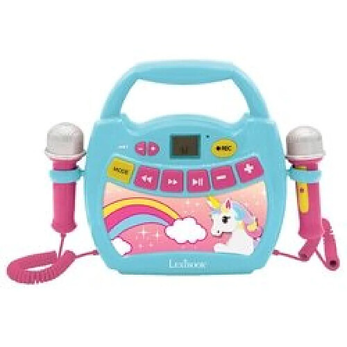 Lexibook Lecteur musical Karaoké licorne