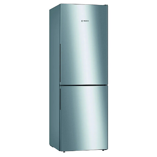 Réfrigérateur combiné 60cm 287l brassé inox - kgv33vleas - BOSCH