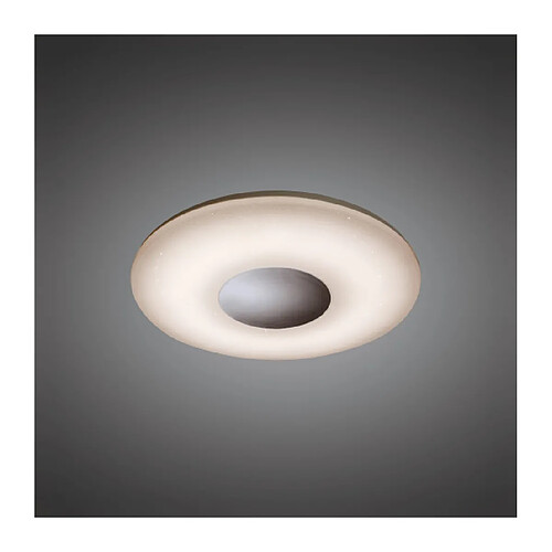 Luminaire Center Plafonnier télécommandé Reef 60W Tuneable blanc 3000K-6500K, 4200lm, Dimmable