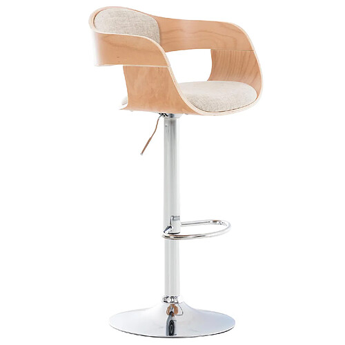 Non Tabouret de bar Kingston C tissu