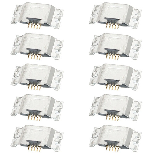 Wewoo Connecteur de port de chargement de 10 PCS pour Motorola Moto G5S Plus