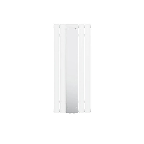 ML DESIGN MODERN LIVING Radiateur de salle de bain plat avec miroir 1200x450 mm blanc ML-Design