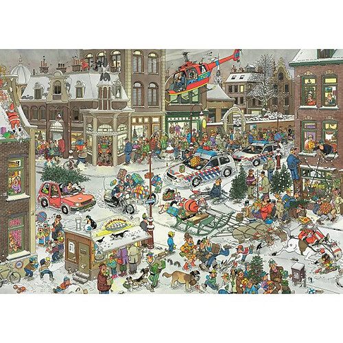 Jumbo Puzzle 1000 pièces - Jan Van Haasteren : Noël