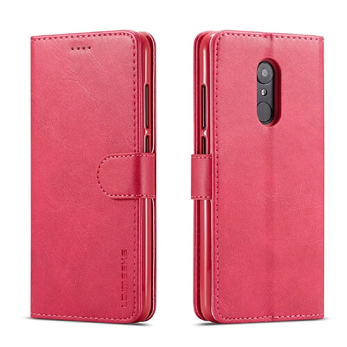 Etui en PU rouge pour votre Xiaomi Redmi Note 5/Redmi 5 Plus