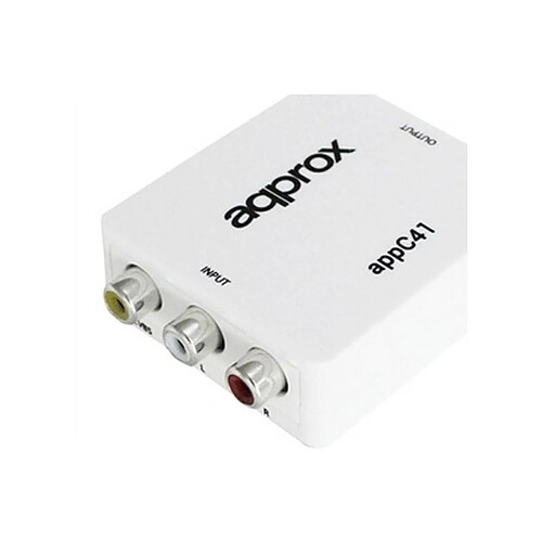 Adaptateur RCA vers HDMI approx! APPC41 Blanc