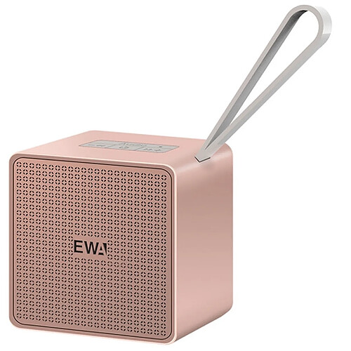 Wewoo Enceinte Bluetooth Haut-parleur haute intensité EWA A105Basse grande tailleBasse puissancePrise en charge de la technologie TWS TF Or rose