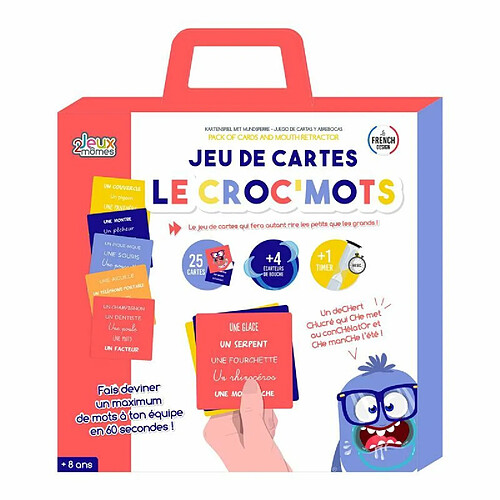 Paris Prix Jeu de Cartes Écarteur de Bouche 8cm Multicolore