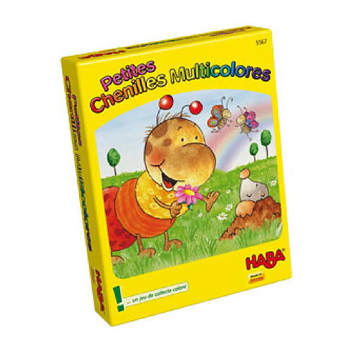 Haba Jeux de société - Petites Chenilles Multicolores