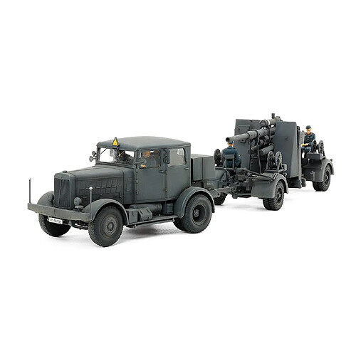 Tamiya Maquette véhicule militaire et canon : SS-100 et Flak 37 88mm