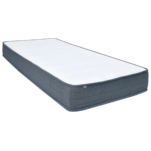 vidaXL Matelas de sommier tapissier 200x120x20 cm