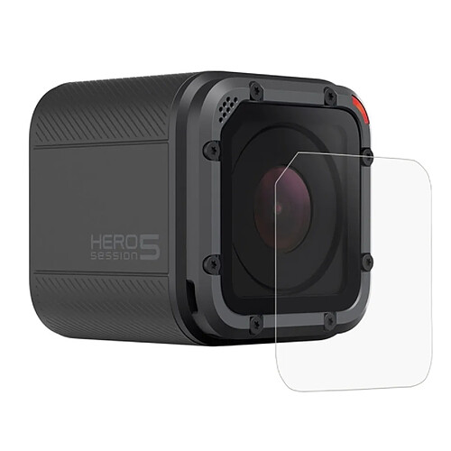 Wewoo Film protecteur écran pour la session de GoPro HERO5 / session de HERO4 / de verre trempé 0.3mm de lentille de session de HERO