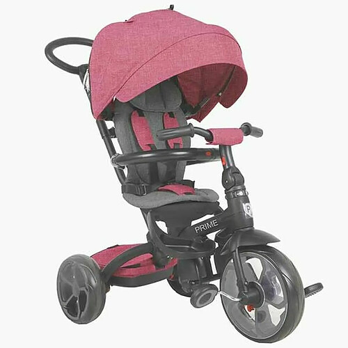 BigBuy Fun Tricycle New Prime Rose