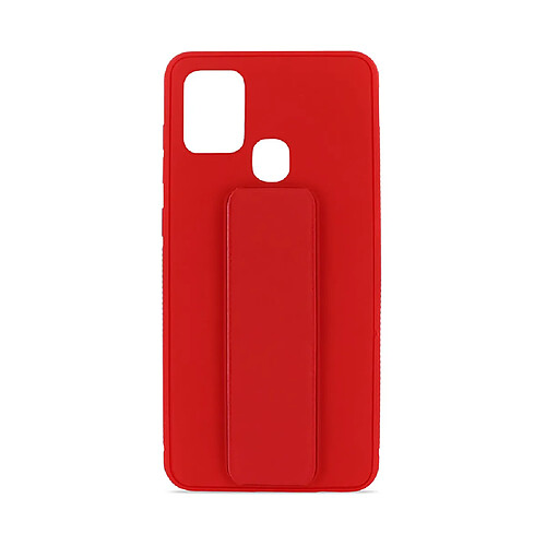 MOOOV Coque semi-rigide magnétique avec support pour Samsung A21s - rouge