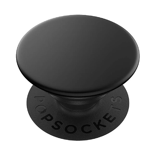 PopSockets - Support et Grip Interchangeable pour Smartphone et Tablette - Aluminum Black