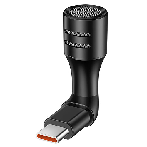 Avizar Micro USB-C Réduction de bruit et son omnidirectionnel Ultra-compact Noir