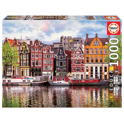 Educa Borras Puzzle 1000 pcs - Maisons dansantes Amsterdam