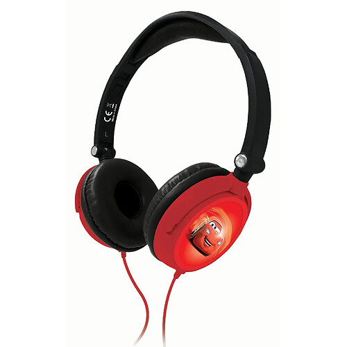 Lexibook Casque audio - HP010DC - Noir et Rouge