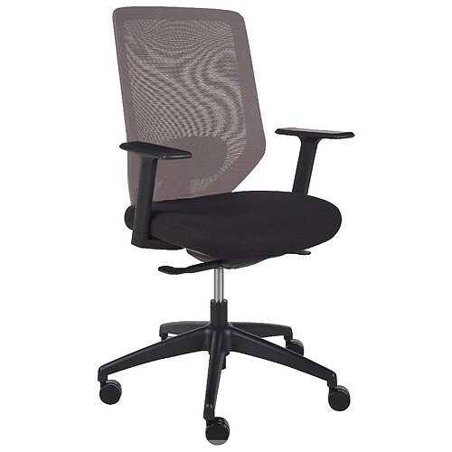 Beliani Chaise de bureau Taupe VIRTUOSO