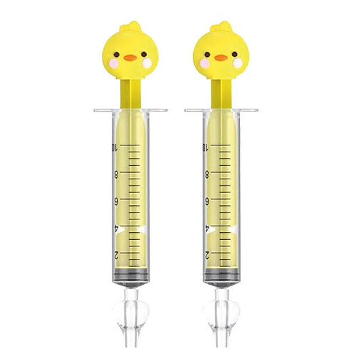 VOG Protect VP Santé Mouche Bébé Seringues Canard Sans Bisphénol A - 4 mois et plus Jaune