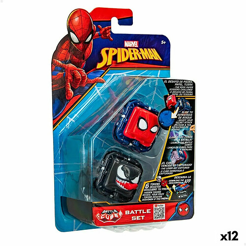 Spiderman Jeu d’habileté Spider-Man Battle Cubes (12 Unités)