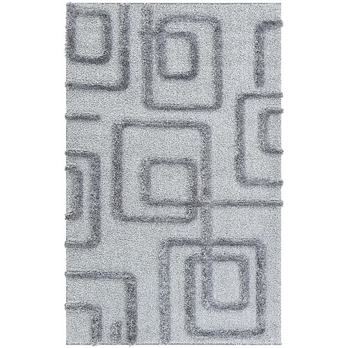 Hadorn Tapis shaggy 185x125 gris Thun Artem