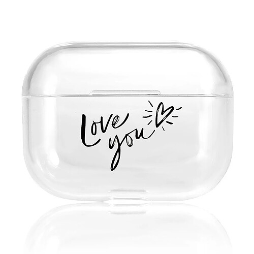 Shot Coque Love You pour "AirPods Pro" Boitier de Charge Housse Protection