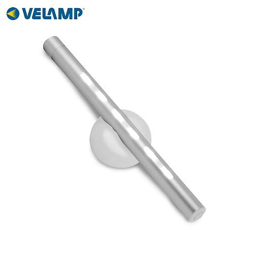 VELAMP SMART LIGHT: mini réglette 6LED en aluminium. Support inclus