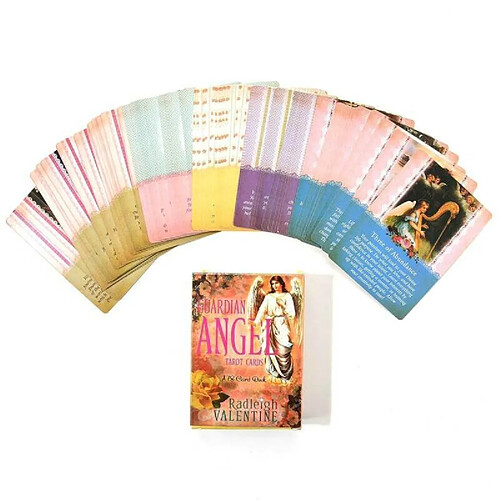 Universal 78 Anges Gardiens, Cartes de Tarot, Anges de Deck, Oracles, Divinations, Cadeaux, Cartes de Famille.