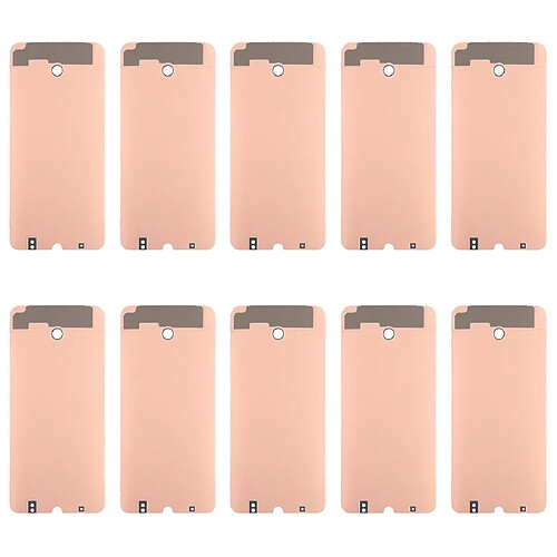 Wewoo 10 PCS LCD autocollants dos adhésif Digitizer pour Galaxy A50