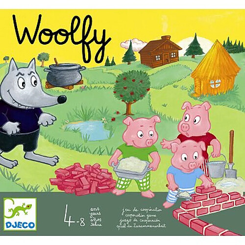 Djeco Jeu de coopération : Woolfy