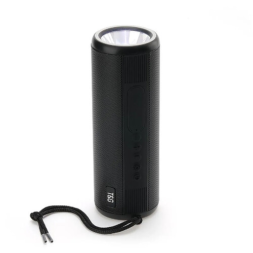 Yonis Enceinte Bluetooth Waterproof Portable Haut-Parleur Hifi Avec Lampe Torche