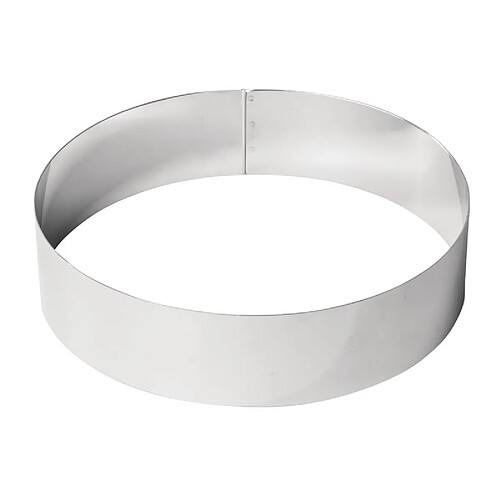 Cercle à Mousse Inox 240 x 60mm - De Buyer