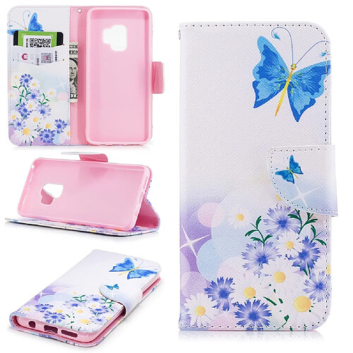 Etui en PU pour Samsung Galaxy S9