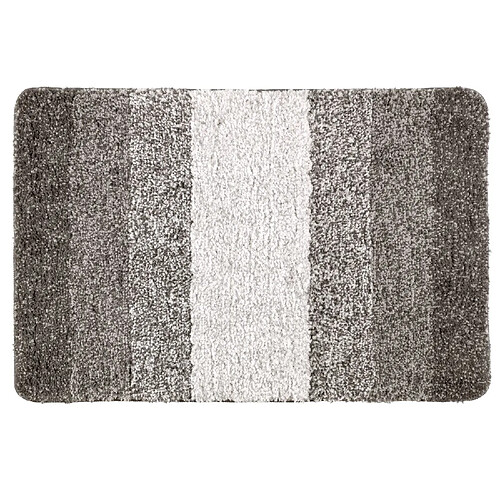 WENKO Tapis de salle de bain moderne Luso - L. 90 x l. 60 cm - Taupe