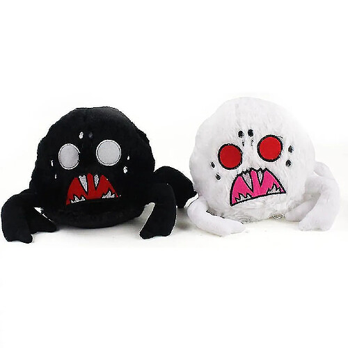 Universal 2pcs Horror accessoires Spider Black White Weber Poll Doll Chester Halloween Toy