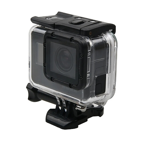 Wewoo Pour GoPro HERO6 / 5 boîtier squelette de protection + couvercle arrière creux avec boucle de base de montage et vis