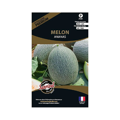 Sanrival Graines potagères premium melon Ananas