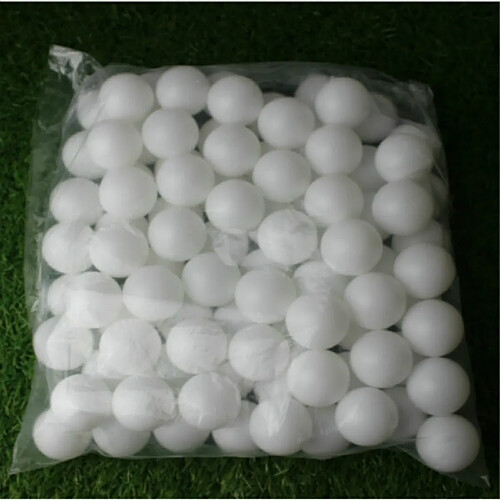 Wewoo Balle de tennis de table de 150 PCS sans couture pour tirage au sort / divertissementdiamètre 40 mm blanc