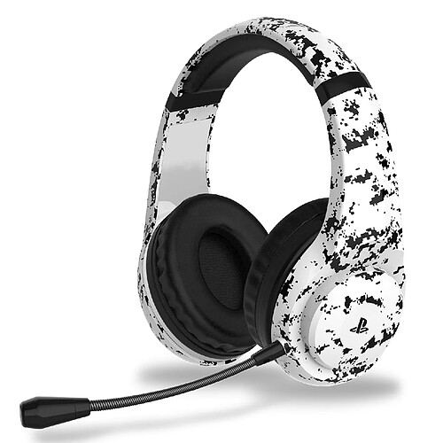 Casque audio gamer stéréo Playstation 4Gamers PRO4-70 Camouflage Arctic sous Licence Officielle pour PS4 et PS5