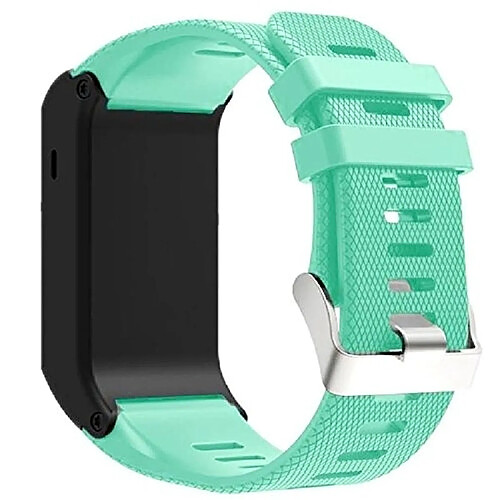 Wewoo Bracelet pour montre connectée Dragonne Sport en silicone Garmin Vivoactive HR Vert menthe