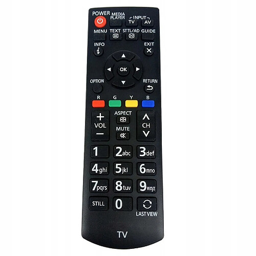 GUPBOO Télécommande Universelle de Rechange pour télécommande TV Panasonic pour TH42A400A TH50A430A Fern