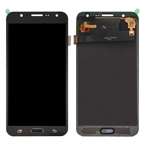 Wewoo Pour Samsung Galaxy J7 / noir J700 écran LCD + tactile Digitizer Assemblée pièce détachée