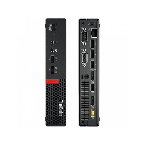 Lenovo ThinkCentre M710Q Tiny Celeron 2,6 GHz - SSD 256 Go RAM 8 Go · Reconditionné